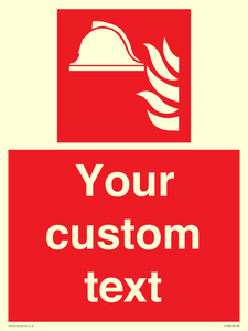 Custom Location of firefighting equipment